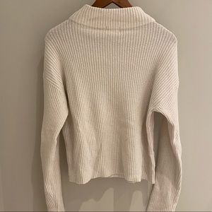 BP White Mockneck